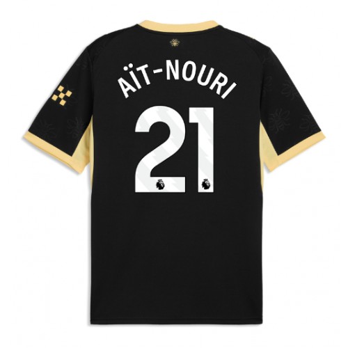 Manchester City Rayan Ait-Nouri #21 Venkovní Dres 2026-27 Krátkým Rukávem Manchester City Rayan Ait-Nouri #21 Venkovní Dres 2026-27 Krátkým Rukávem
